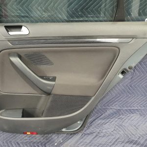 VOLKSWAGEN JETTA DOOR TRIM RH REAR, 1KM, GREY, CLOTH, 02/06-07/11 06 07 08 09 10