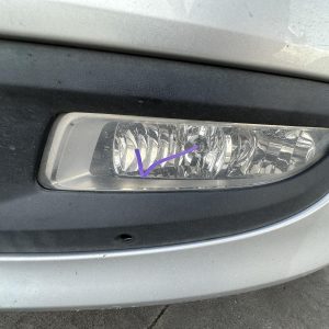 VOLKSWAGEN POLO 6R 05/2010-05/2014 LEFT BUMPER FOGLAMP WITH CHROME INSERT