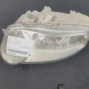 ALFA ROMEO 147 LEFT HEADLAMP HALOGEN TYPE, 07/05-12/10 05 06 07 08 09 10