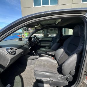 AUDI A1 8X 12/2010-10/2018 LEFT FRONT SEAT BELT STALK ONLY 3DR HATCH
