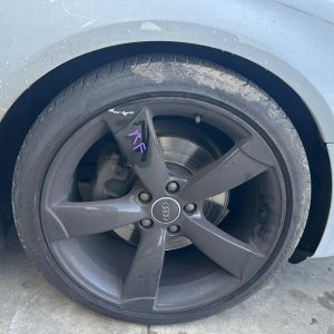 AUDI A4 B8 8K 02/2008-01/2016 RIGHT FRONT WHEEL ALLOY FACTORY 19X9IN RS4