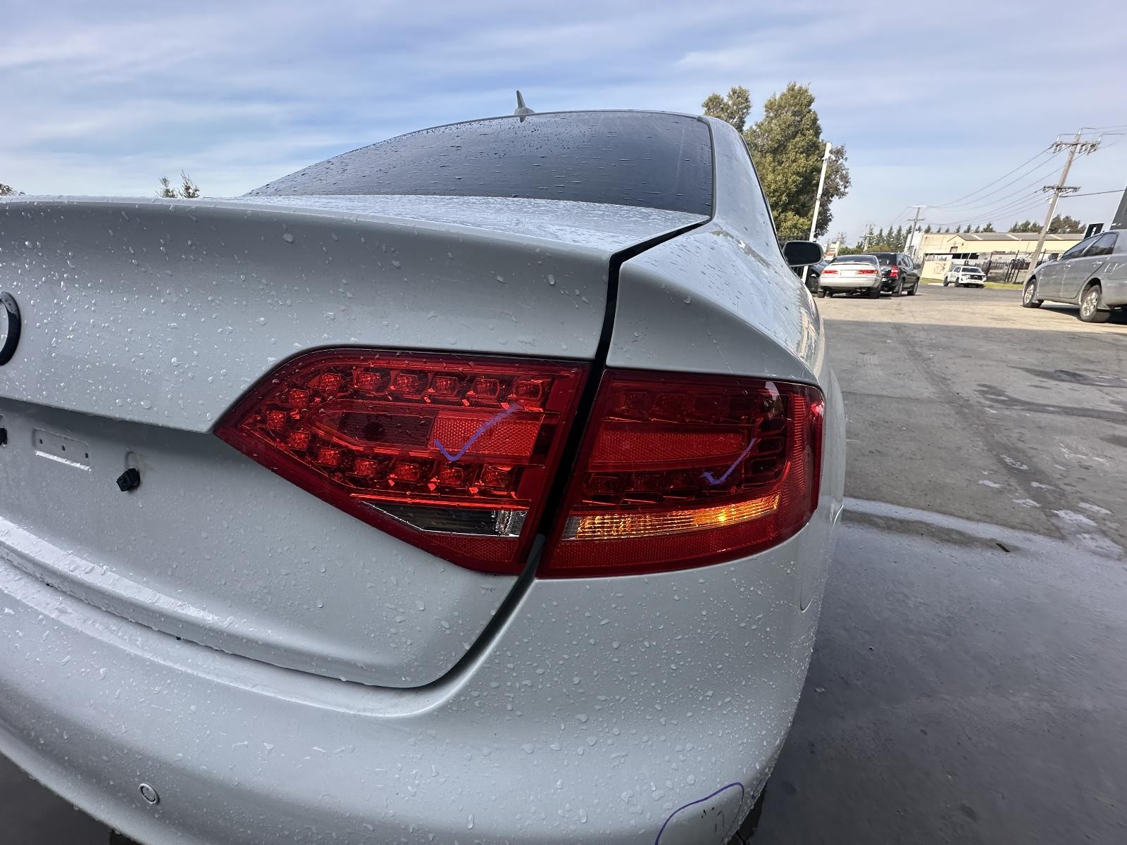 AUDI A4 B8 8K 02/2008-06/2012 RIGHT TAILLIGHT LED TYPE SEDAN P/N 8K5945096K