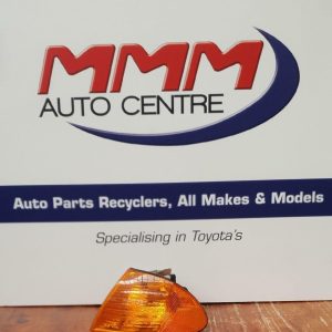 BMW 3 SERIES LEFT INDICATOR/FOG/SIDE CORNER LAMP, E46, SEDAN, AMBER LENS, 09/98-