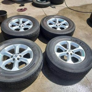 FOR SALE 4 X NISSAN NAVARA D40 2012 WHEELS & KENDA KLEVER H/T P265/65 R17 TYRES