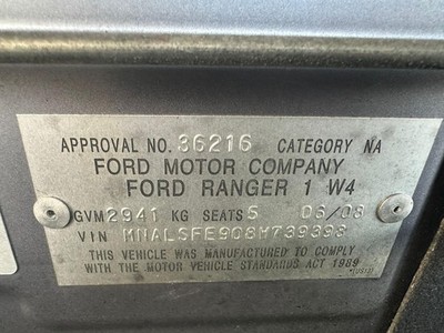 FORD RANGER PJ-PX 12/2006-04/2022 SET OF 4 WHEEL ALLOY AFTERMARKET - Image 10