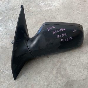 HOLDEN ASTRA LEFT DOOR MIRROR TS, MAN, HATCH/SEDAN, PAINTED TYPE (SMOOTH FINISH)