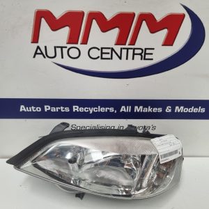 HOLDEN ASTRA LEFT HEADLAMP TS, CHROME, INSERT TYPE, 09/98-10/06 98 99 00 01 02 0