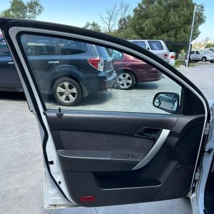 HOLDEN BARINA TK 07/2008-12/2012 LEFT FRONT INNER DOOR HANDLE CHROME 5DR HATCH