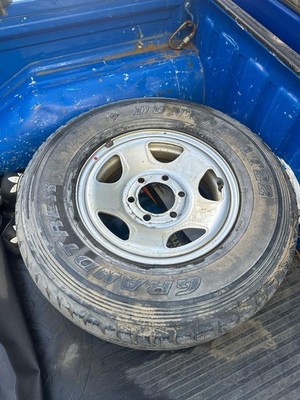 HOLDEN RODEO TF 07/1988-03/2003 SPARE WHEEL ALLOY FACTORY 235/75R15 DUNLOP A/T