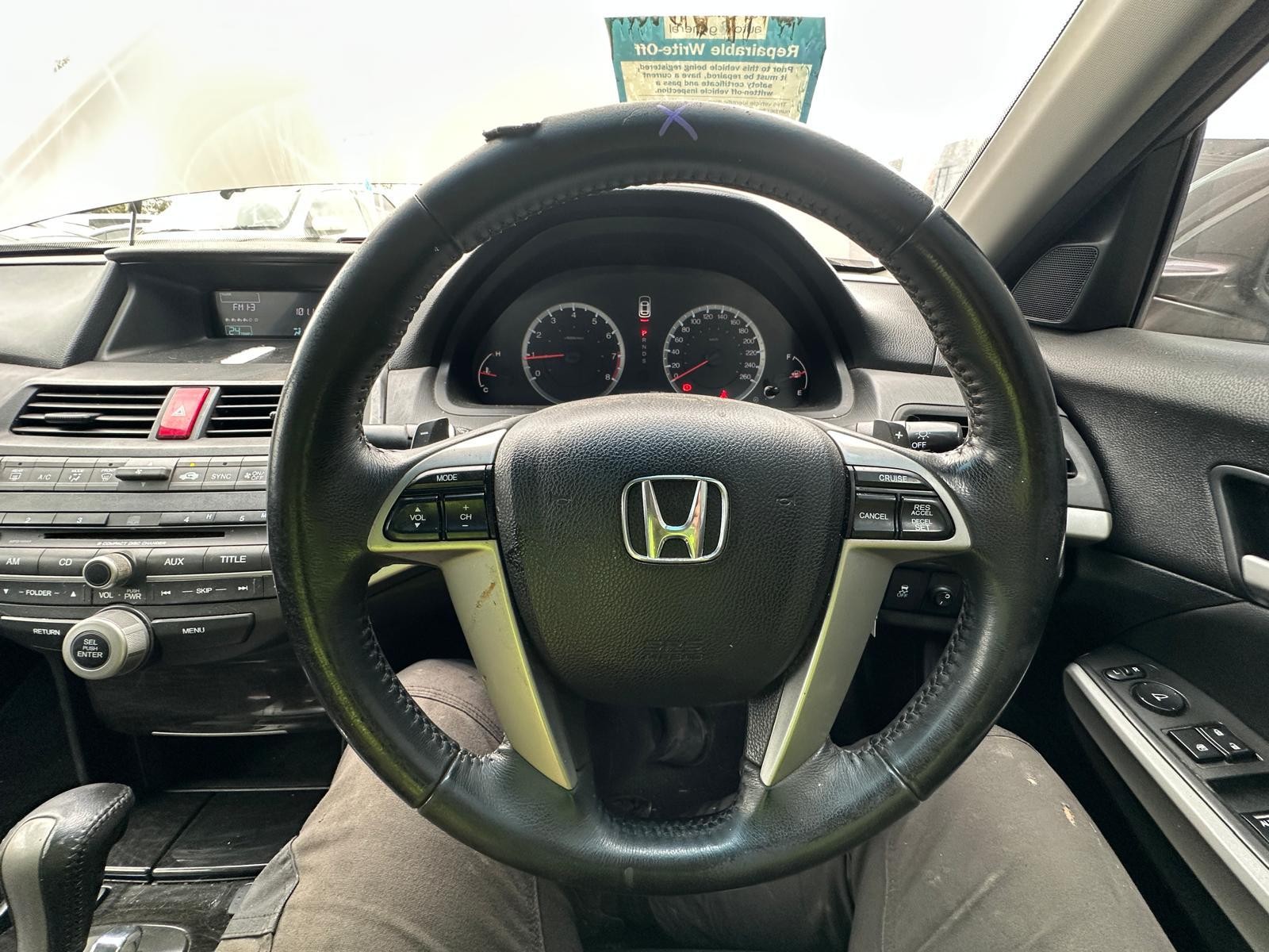 HONDA ACCORD 8TH GEN 02/2008-05/2013 STEERING BOX/RACK 2.4L K24Z VIN MRHCP - Image 13