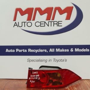 HONDA ACCORD RIGHT TAILLIGHT 7TH GEN, CL/EURO (VIN JHMCL), SEDAN, 12/05-03/08 05