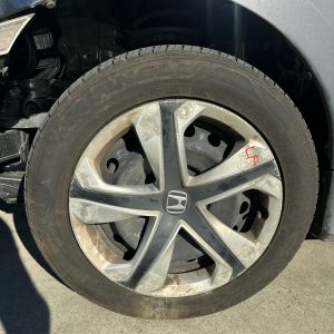 HONDA CIVIC 10TH GEN 05/2016-08/2021 RIGHT FRONT WHEEL STEEL 16X7IN VTi
