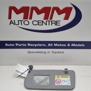 HYUNDAI ACCENT SUN VISOR RB, LH SIDE, 07/11-12/19 11 12 13 14 15 16 17 18 19