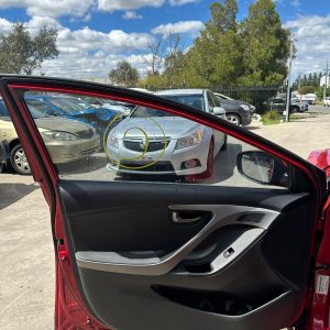 HYUNDAI ELANTRA MD 03/2011-11/2015 LEFT FRONT INNER DOOR HANDLE