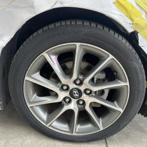 HYUNDAI I30 GD 08/2013-02/2017 RIGHT FRONT WHEEL ALLOY FACTORY 17X7IN SR