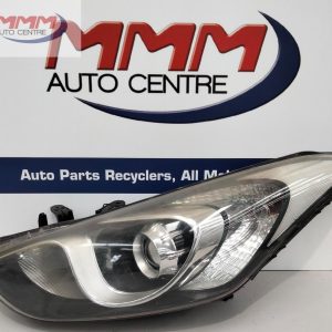 HYUNDAI I30 LEFT HEADLAMP GD, 5DR HATCH, HALOGEN TYPE, 03/12-02/17 12 13 14 15 1