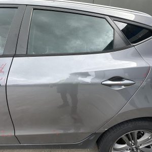 HYUNDAI IX35 LM SERIES 11/2009-01/2016 LEFT REAR OUTER DOOR HANDLE GREY