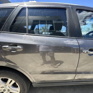 HYUNDAI SANTA FE CM 09/2009-06/2012 RIGHT REAR DOOR WINDOW GREEN TINT TYPE