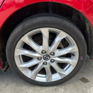 MAZDA 3 BM 11/2013-05/2016 LEFT REAR WHEEL ALLOY FACTORY 18X7.0IN SP25