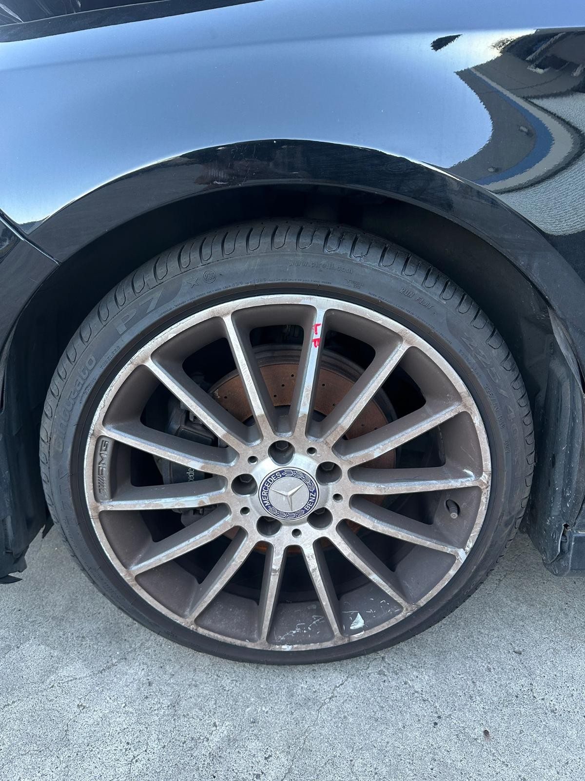 MERCEDES CLA CLASS C117/X117 09/2013-01/2019 LEFT REAR WHEEL ALLOY 18X7.5IN