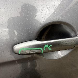 MITSUBISHI LANCER CF 11/2015-12/2017 LEFT REAR OUTER DOOR HANDLE GREY