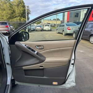 NISSAN MURANO Z51 12/2008-01/2015 RIGHT FRONT DOOR TRIM BEIGE LEATHER