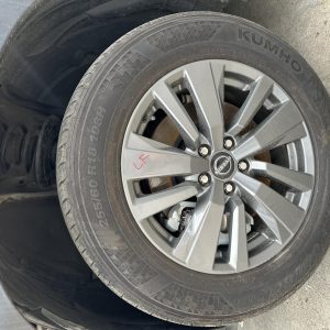 NISSAN PATHFINDER R53 07/2022-2025 LEFT FRONT WHEEL ALLOY FACTORY 18X8.0IN
