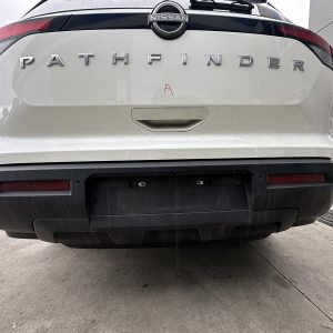 NISSAN PATHFINDER R53 07/2022-2025 REAR BUMPER BAR 3 PIECE BLACK TYPE