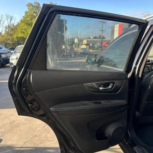NISSAN XTRAIL T32 02/2014-07/2022 LEFT REAR DOOR TRIM BLACK LEATHER