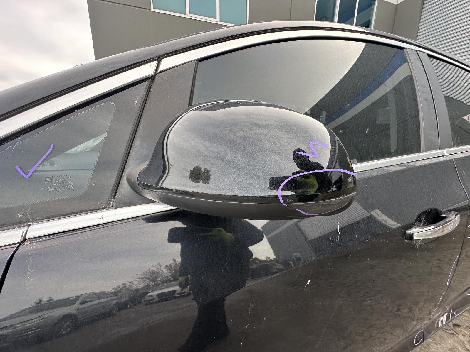 OPEL ASTRA AS 09/2012-08/2013 LEFT DOOR MIRROR W/ FOLDING MIRROR TYPE 13308363