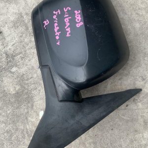 SUBARU FORESTER RIGHT DOOR MIRROR BLACK, NON INDICATOR TYPE, LARGE TYPE (3 WIRE)