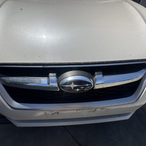 SUBARU IMPREZA G4 10/2011-09/2015 RADIATOR GRILLE SILVER SURROUND TYPE HATCH