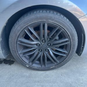 SUZUKI KIZASHI FR 12/2009-01/2017 RIGHT FRONT WHEEL ALLOY FACTORY 18X8IN SPORT