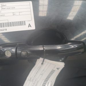 SUZUKI SWIFT DOOR HANDLE OUTER, RH FRONT, COLOUR CODED, FZ, 08/10-03/17 10 11 12