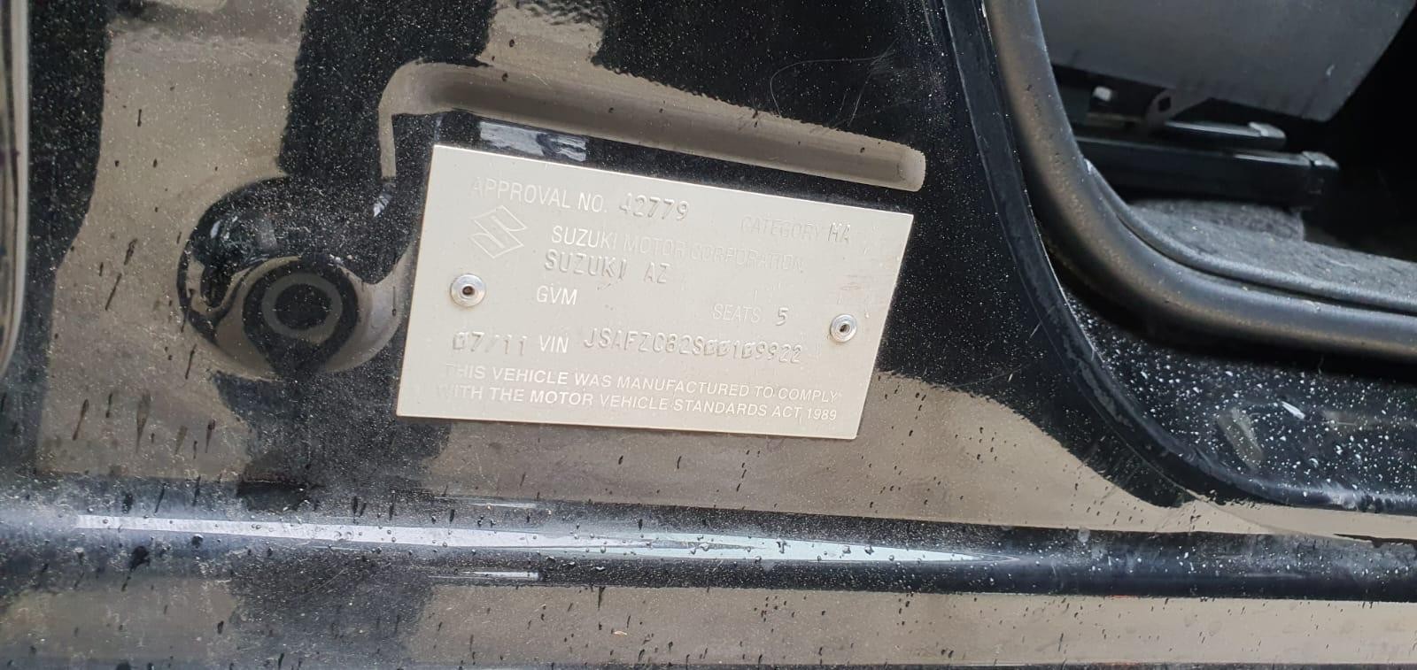 SUZUKI SWIFT FZ 08/2010-03/2017 CONSOLE - Image 12
