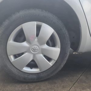 TOYOTA YARIS NCP9 10/2005-12/2016 RIGHT REAR WHEEL COVER/HUB CAP