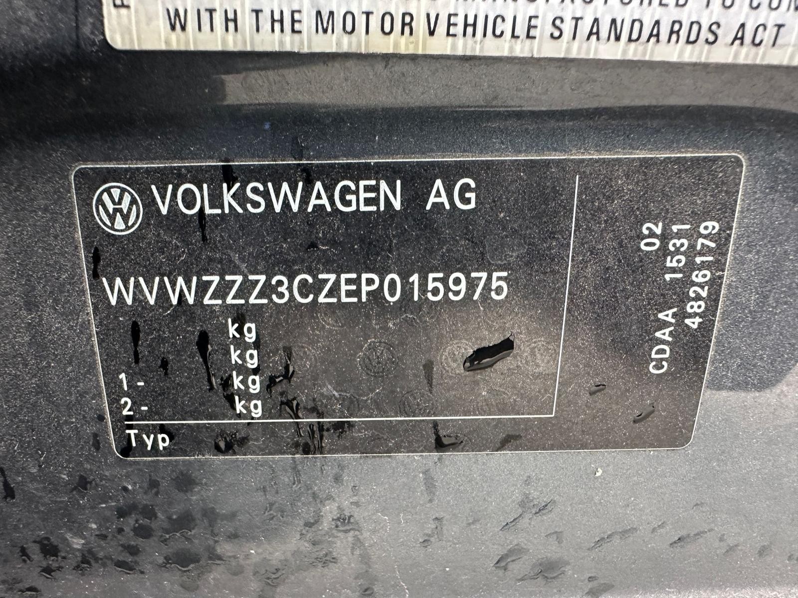 VOLKSWAGEN PASSAT 2012-2016 BONNET LOCK/SUPPORT 3C/3CC, SEDAN, 03/12-12/16 - Image 13