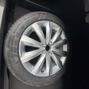VOLKSWAGEN PASSAT 3C/MK6 B7 09/10-05/15 SPARE WHEEL ALLOY FACTORY 17X7.5IN
