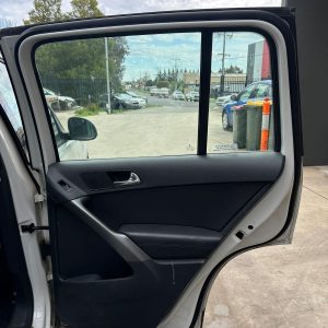 VOLKSWAGEN TIGUAN 5N 05/2008-08/2016 RIGHT REAR DOOR TRIM BLACK LEATHER