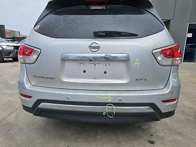 thumbnail image 2 of Black Rear Bumper Protector For Nissan Pathfinder 2013-2016 – Self-Adhesive Guard RBP-005 2 of 4