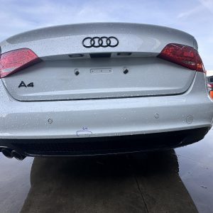 AUDI A4 B8 8K 02/2008-06/2012 REAR BUMPER BAR S-LINE WITH PARK SENSOR TYPE SEDAN