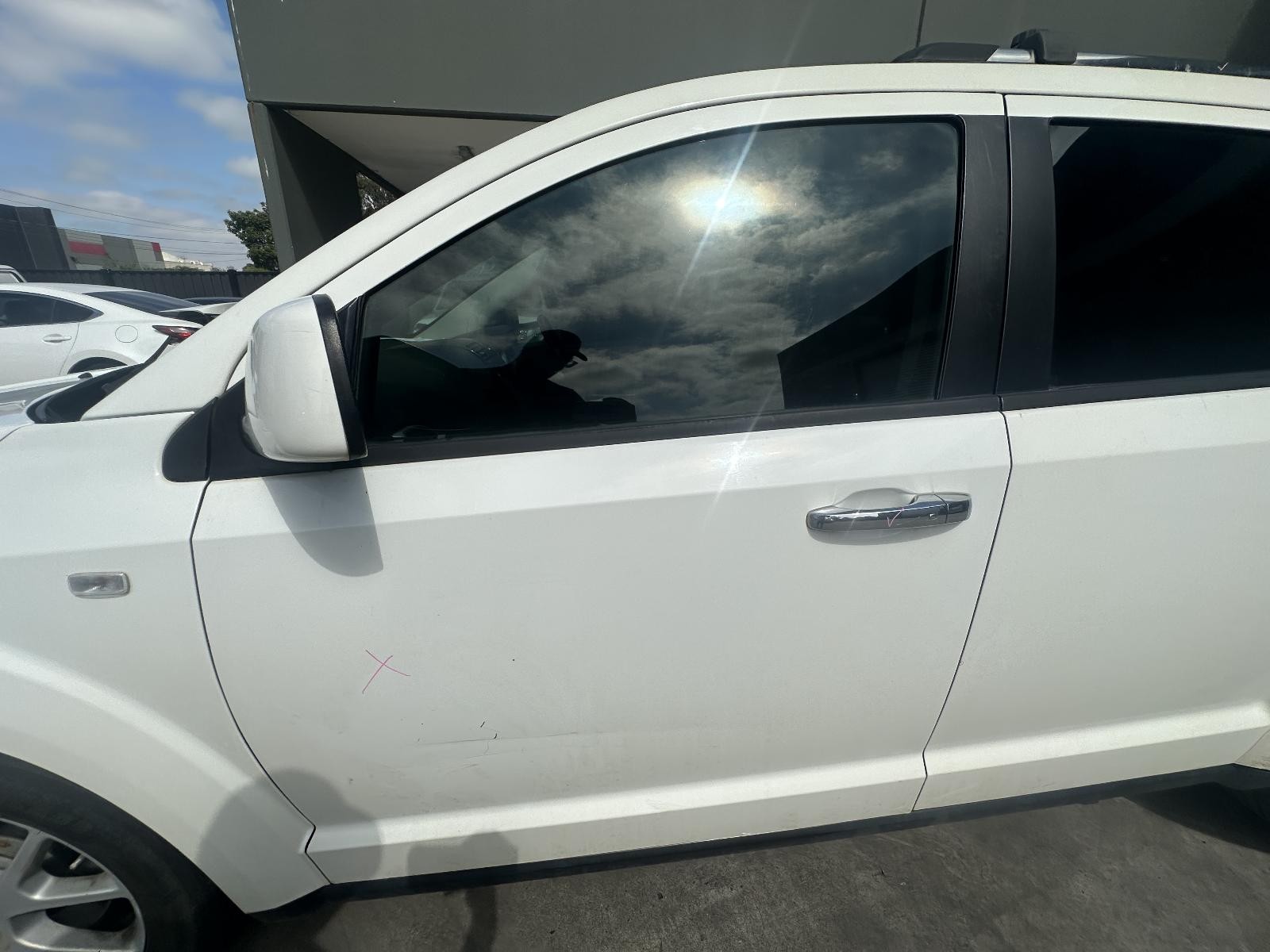 DODGE JOURNEY JC 02/2013-12/2016 LEFT FRONT DOOR SHELL