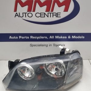FORD TERRITORY LEFT HEADLAMP SX-SY MKI, TX/TURBO/SR, BLACK INSERT, 05/04-04/09 0