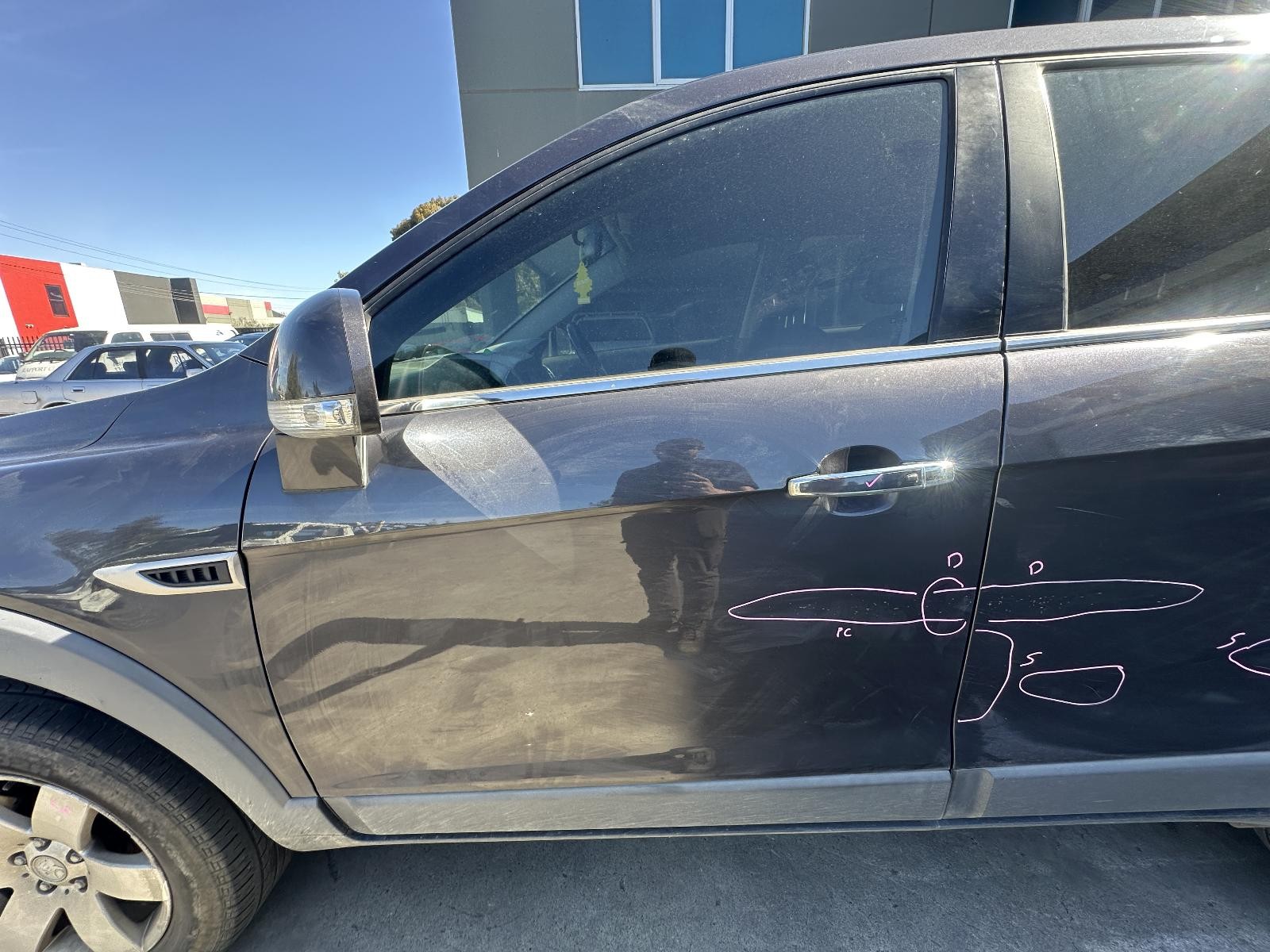 HOLDEN CAPTIVA CG 01/2011-06/2018 LEFT FRONT DOOR WINDOW PRIVACY