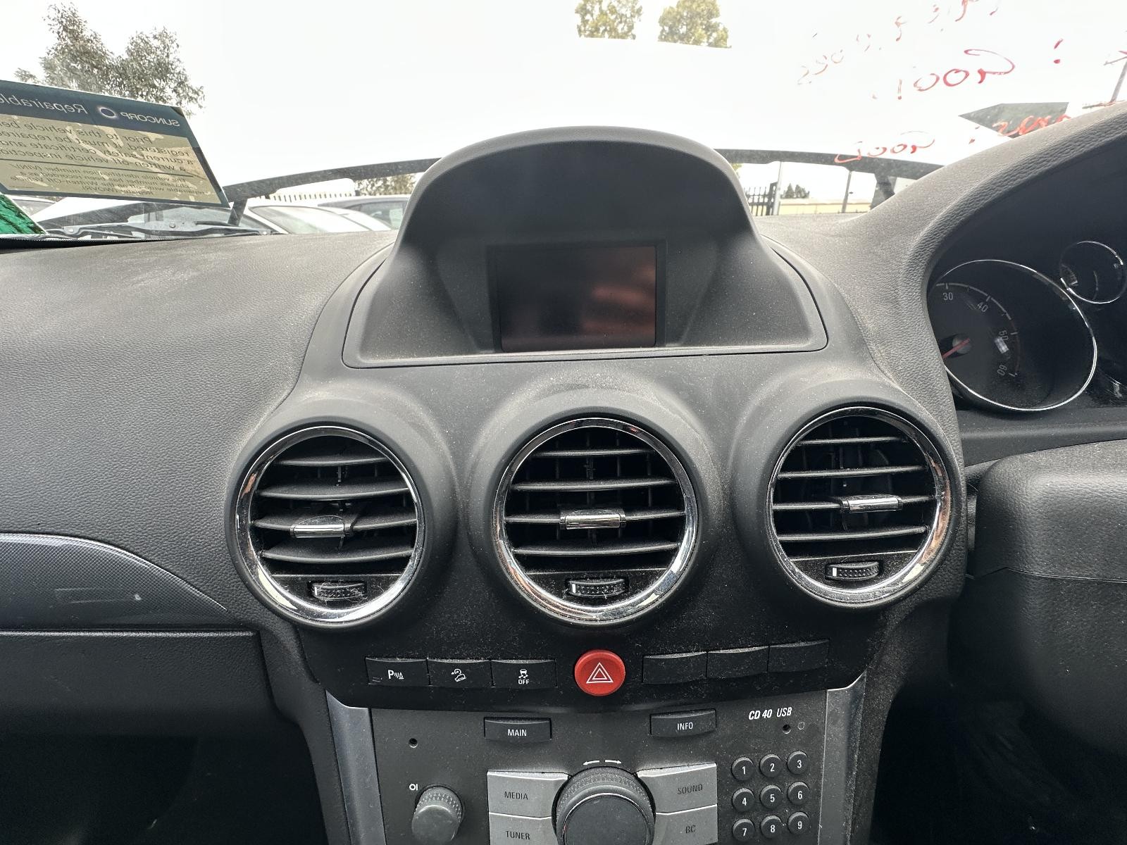 HOLDEN CAPTIVA CG 01/2011-06/2018 LEFT FRONT SEAT BELT STALK ONLY 5 SEATER TYPE - Image 13
