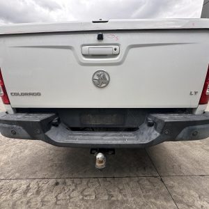 HOLDEN COLORADO RG 01/2012-06/2016 REAR BUMPER WITH BLACK STEP TYPE