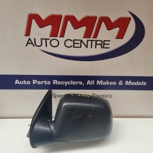 HOLDEN RODEO LEFT DOOR MIRROR RA, POWER, BLACK, 03/03-10/06 03 04 05 06