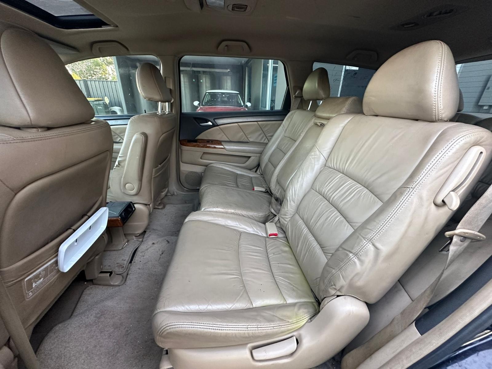 HONDA ODYSSEY RB 07/2004-03/2009 LEFT FRONT HEADREST LEATHER - Image 9