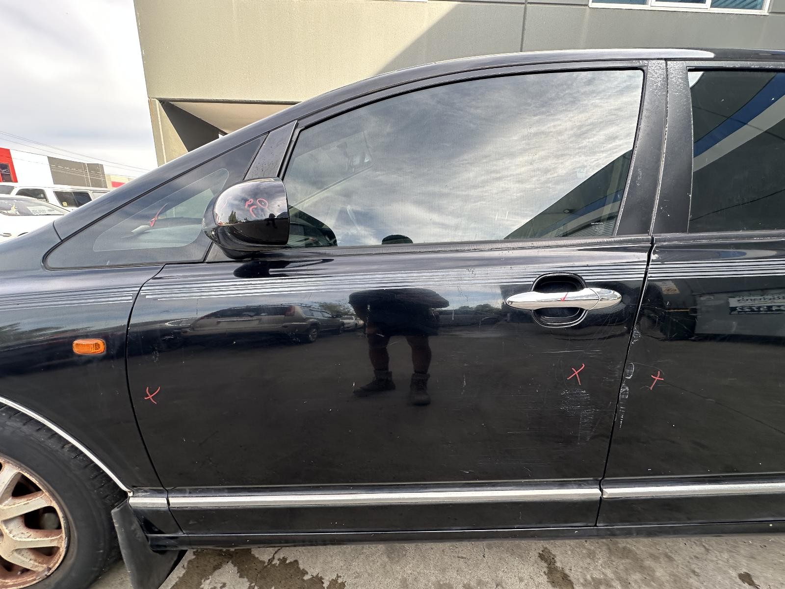 HONDA ODYSSEY RB 07/2004-03/2009 LEFT FRONT OUTER DOOR HANDLE CHROME