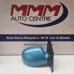 HYUNDAI GETZ RIGHT DOOR MIRROR TB, 3DR/5DR HATCH, POWER, COLOUR CODED, 09/02-09/
